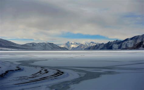 winter, Mountain, Landscape, Snow, Cold, Siberia, Russia, Clouds ...