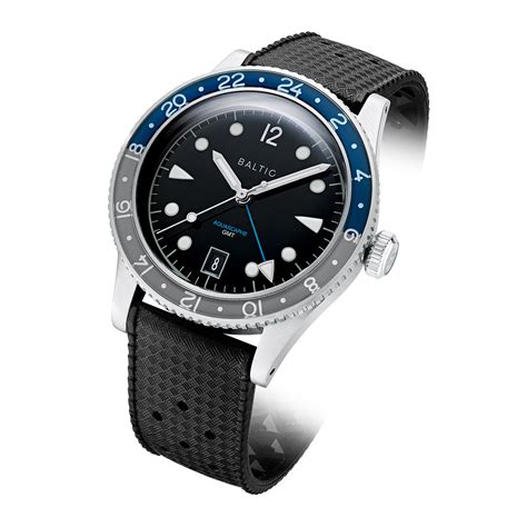 BALTIC AQUASCAPHE GMT GREY – Red Army Watches Malaysia