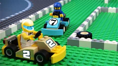 LEGO Go Kart Race - YouTube