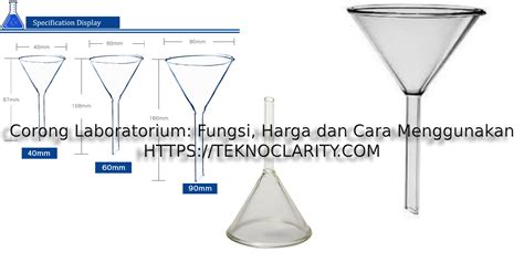 Corong Laboratorium: Fungsi, Harga dan Cara Menggunakan - Tekno Clarity