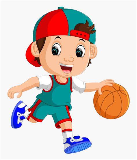 Image Free Player Royalty Free Clip - Boy Playing Basketball Clipart ...