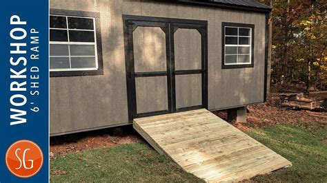 Wooden shed ramp plans Closeout