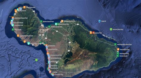 Sugar Beach Maui Map - Map Of Farmland Cave