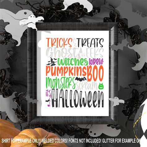 Halloween Typography Svg Halloween Saying Svg Halloween Svg | Etsy