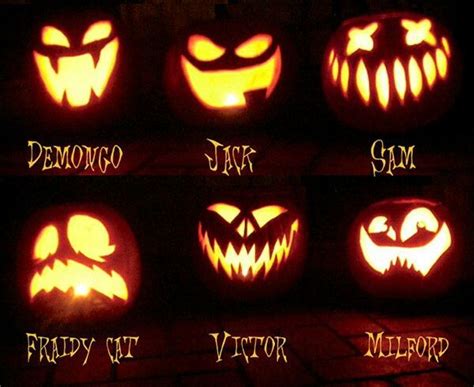 Pin by Nerissa Fairbotham on Jack-O-Lantern Faces | Scary halloween ...