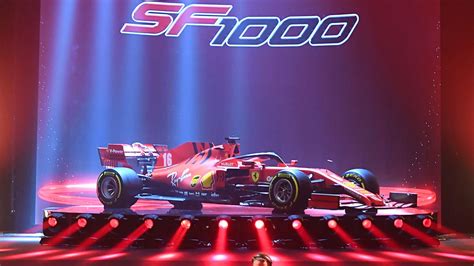 WATCH: Ferrari go big with F1 car launch as they unveil SF1000 | F1 News