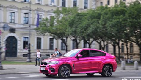 BMW X6 M wrapped in pink | CarSession