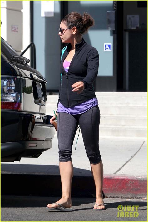 Mila Kunis: Blazing Workout in Sherman Oaks!: Photo 2709465 | Mila ...