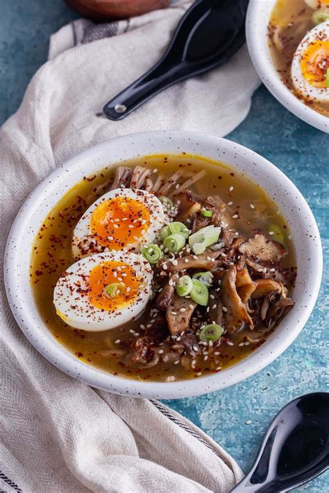 Mushroom Miso Soup with Soba Noodles • The Cook Report