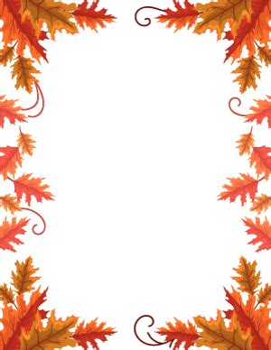 Free Printable Page Borders | Page 20 | Fall wallpaper, Fall borders ...