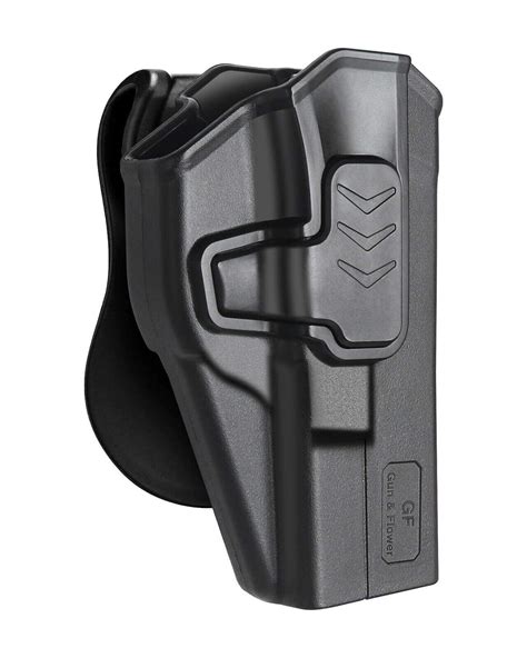 Level II/2 OWB Paddle Holster with Index Finger Release Glock 19/19X/23 ...