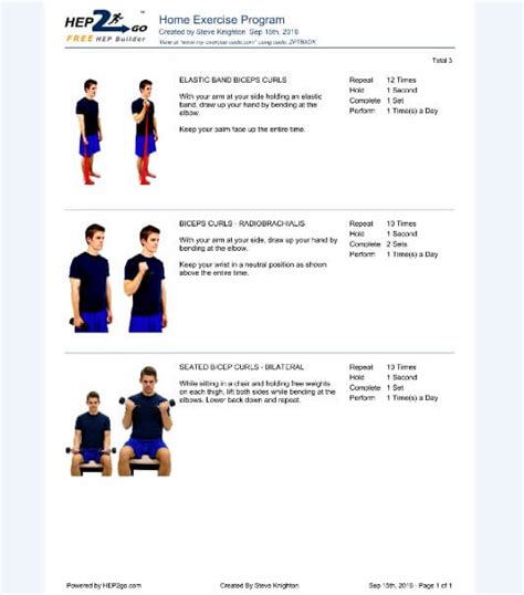 Arm Exercises Biceps