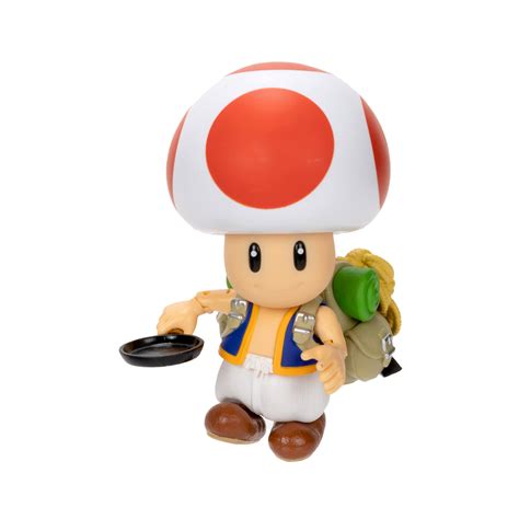 The Super Mario Bros. Movie - 5 Inch Action Figures Series 1 – Toad ...