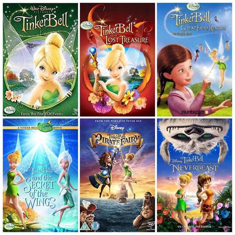 all the Tinkerbell movies by Sailorplanet97 on DeviantArt