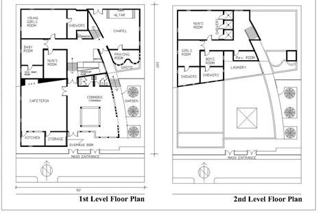 Orphanage | Manuel Nunez | Archinect | Floor plan layout, Floor plans ...