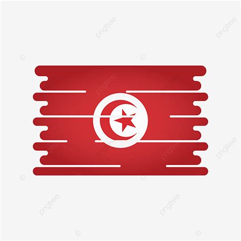 Flag Clipart Hd PNG, Tunisia Flag Png Design Vector, Tunisia, Flag, Png ...