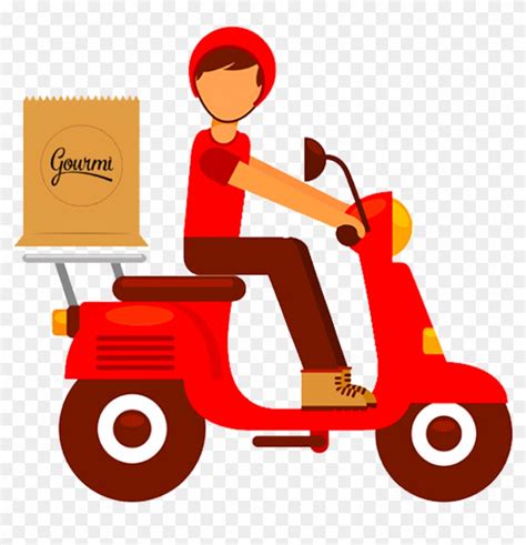 Fast Food Delivery Online Food Ordering Fried Chicken - Motorcycle ...