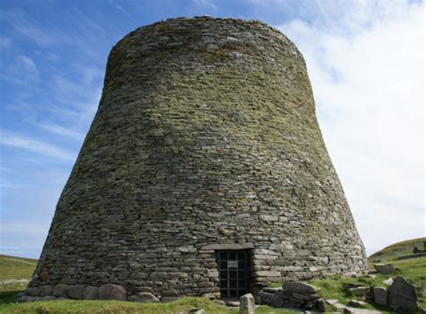 The Broch of Mousa is the best-preserved Iron Age broch in Scotland