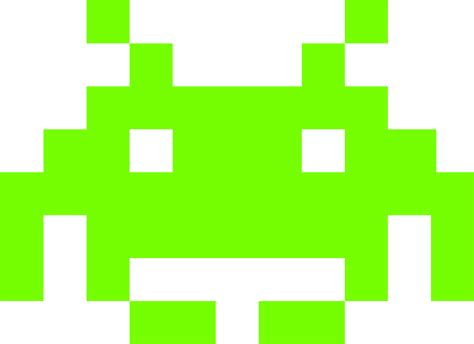 Space Invaders Alien Png : Vector black icons set of pixelated space ...