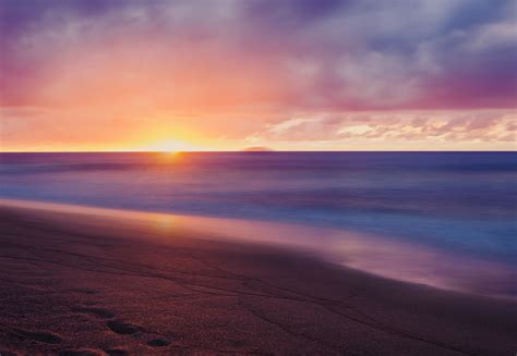 Colorful Sunset Beach 4k Wallpaper,HD Nature Wallpapers,4k Wallpapers ...