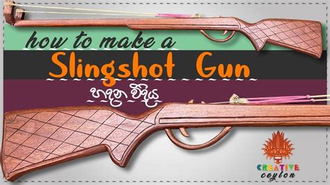 How to Make a Slingshot Rifle 2 | Powerful Slingshot | DIY SlingShot ...