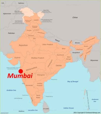 Mumbai Map | India | Discover Mumbai (Bombay) with Detailed Maps