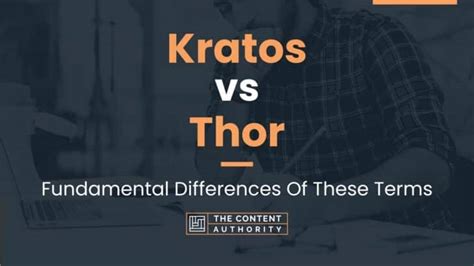 Kratos vs Thor: Fundamental Differences Of These Terms