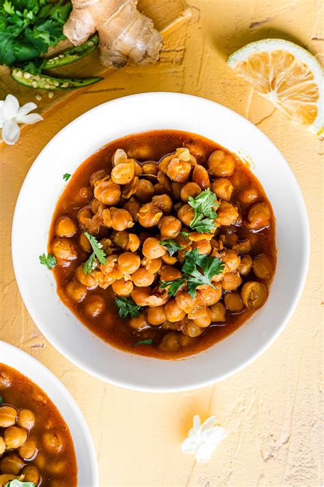 Chole - Indian Chickpea Curry - Instant Pot Recipe | Masala and Chai