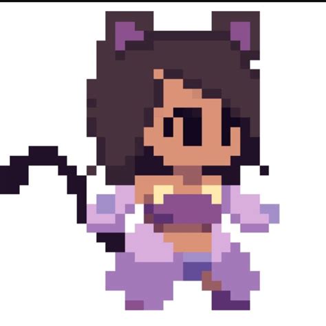 Pixel art and of aphmau from dreams of Estorra | Pixel art, Cute ...