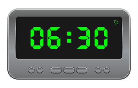 digital clock vector icon 2163153 Vector Art at Vecteezy