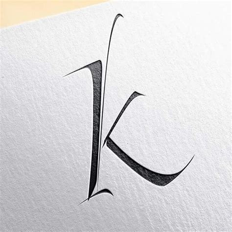 Calligraphy letter K | Lettering, Hand lettering alphabet, Lettering ...