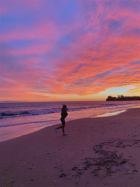 Santa Barbara Sunset in 2024 | Beach goals, Santa barbara, Barbara