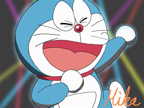 Doraemon fan art by me. Doraemon is enjoying party | Doraemon... Amino