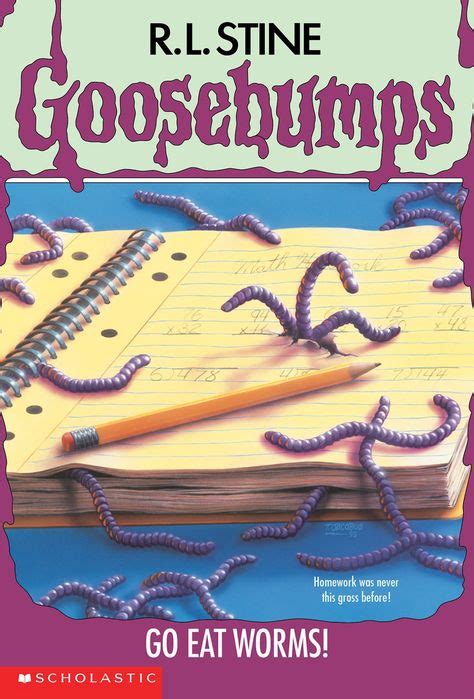 Go Eat Worms!: Goosebumps #21 | Goosebumps books, Goosebumps