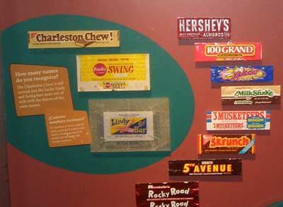 Old Time Candy Names | Old fashioned chocolate candy display at ...