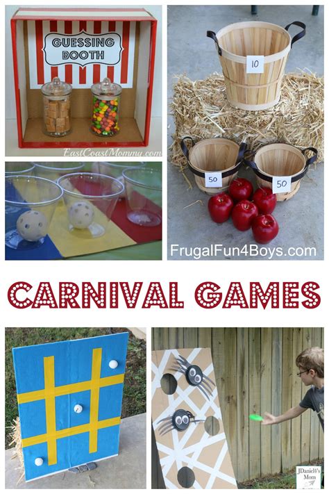 25+ Simple Carnival Games for Kids - Frugal Fun For Boys and Girls ...