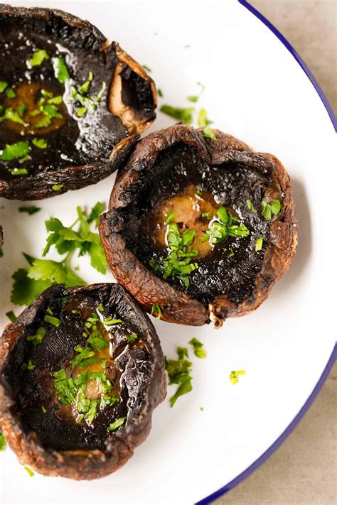 Air Fryer Portobello Mushrooms - Cooking LSL