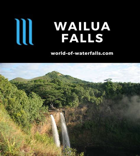 Wailua Falls - Easy Fantasy Island Twin Waterfalls on Kauai