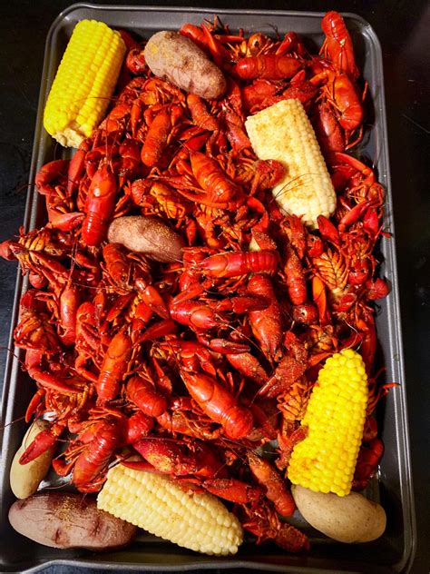 SomeBabble: [Homemade] Oregon Crawdad Boil