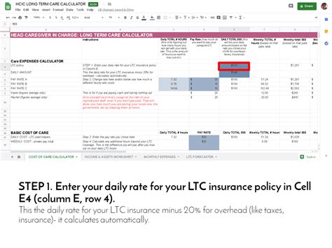 Long Term Care Calculator | TakingCareofGrandma.com