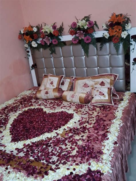 Bridal Bed Room Decoration For 1st Night Gurgaon Delhi Noida 9711655952 ...