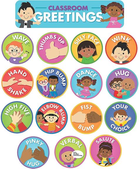 Amazon.com: Fun Express Classroom Greetings with Sign - Educational ...