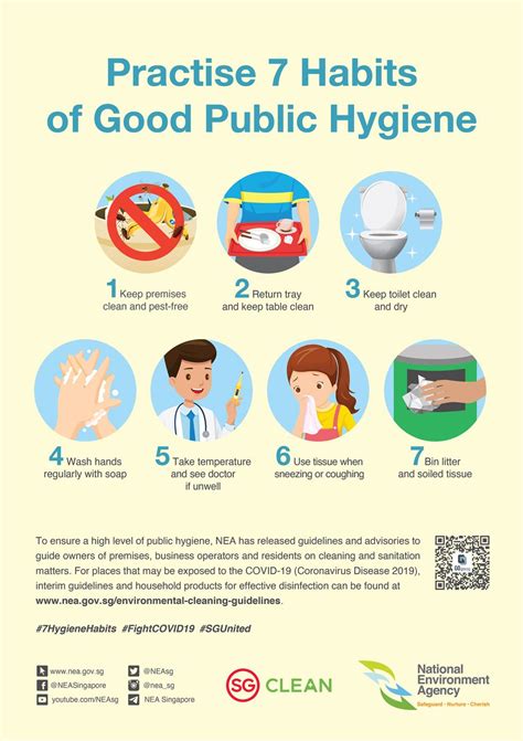 SG Clean - Practice 7 Habits of Good Hygiene – Start Small Dream Big