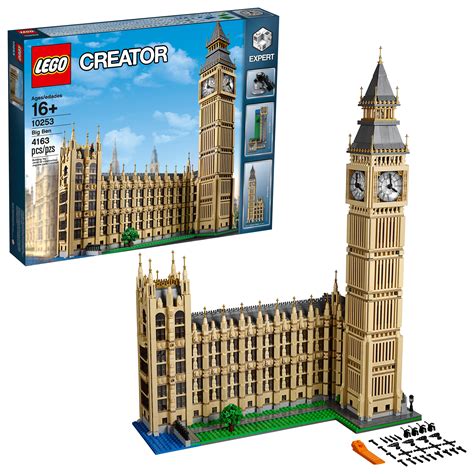 LEGO Creator Expert Big Ben 10253 Building Set (4,163 Pieces) - Walmart ...