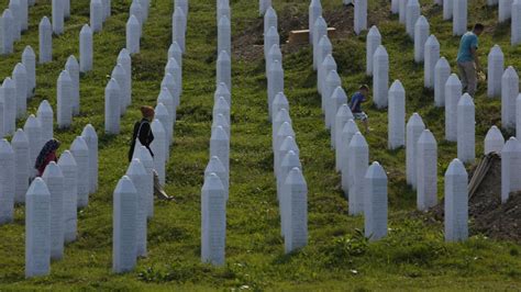 Thousands pay tribute to Srebrenica victims ahead of anniversary | CTV News