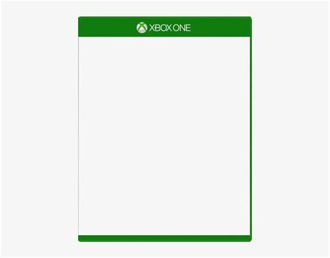 Xbox One Blank Cover - Xbox One Transparent PNG - 472x600 - Free ...