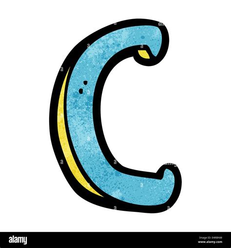 Cartoon letter c hi-res stock photography and images - Alamy