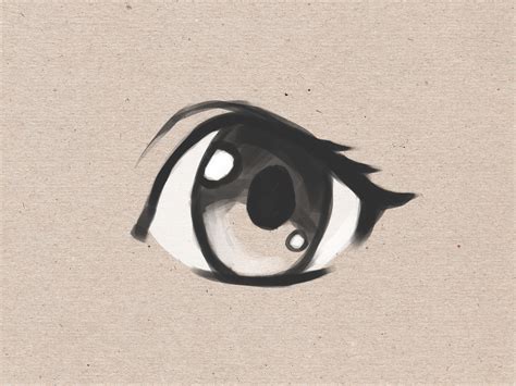 How to Draw Simple Anime Eyes: 5 Steps (with Pictures) - wikiHow