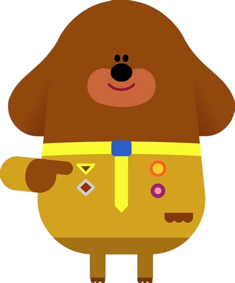 Duggee Pointing At Himself transparent PNG - StickPNG