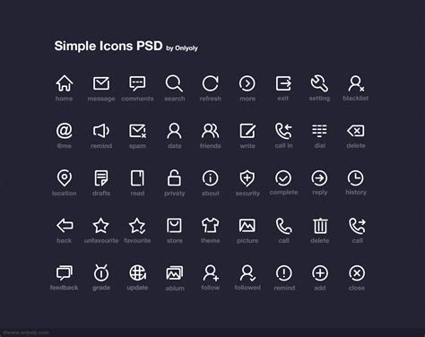 Simple Icon - Icons - Fribly | Simple icon, Icon design inspiration ...